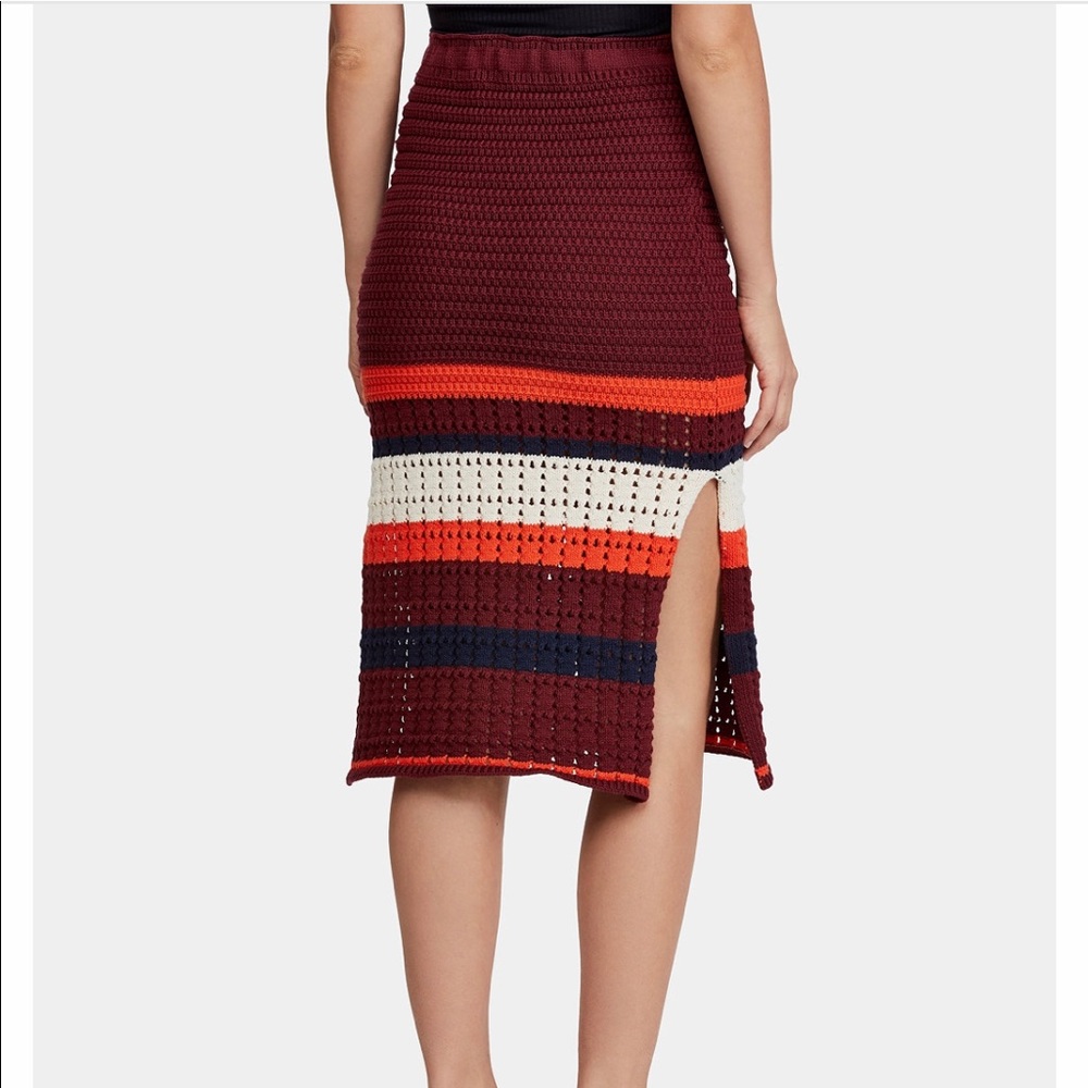 Free People's cotton skirt is knit to perfection - Picture 2 of 5